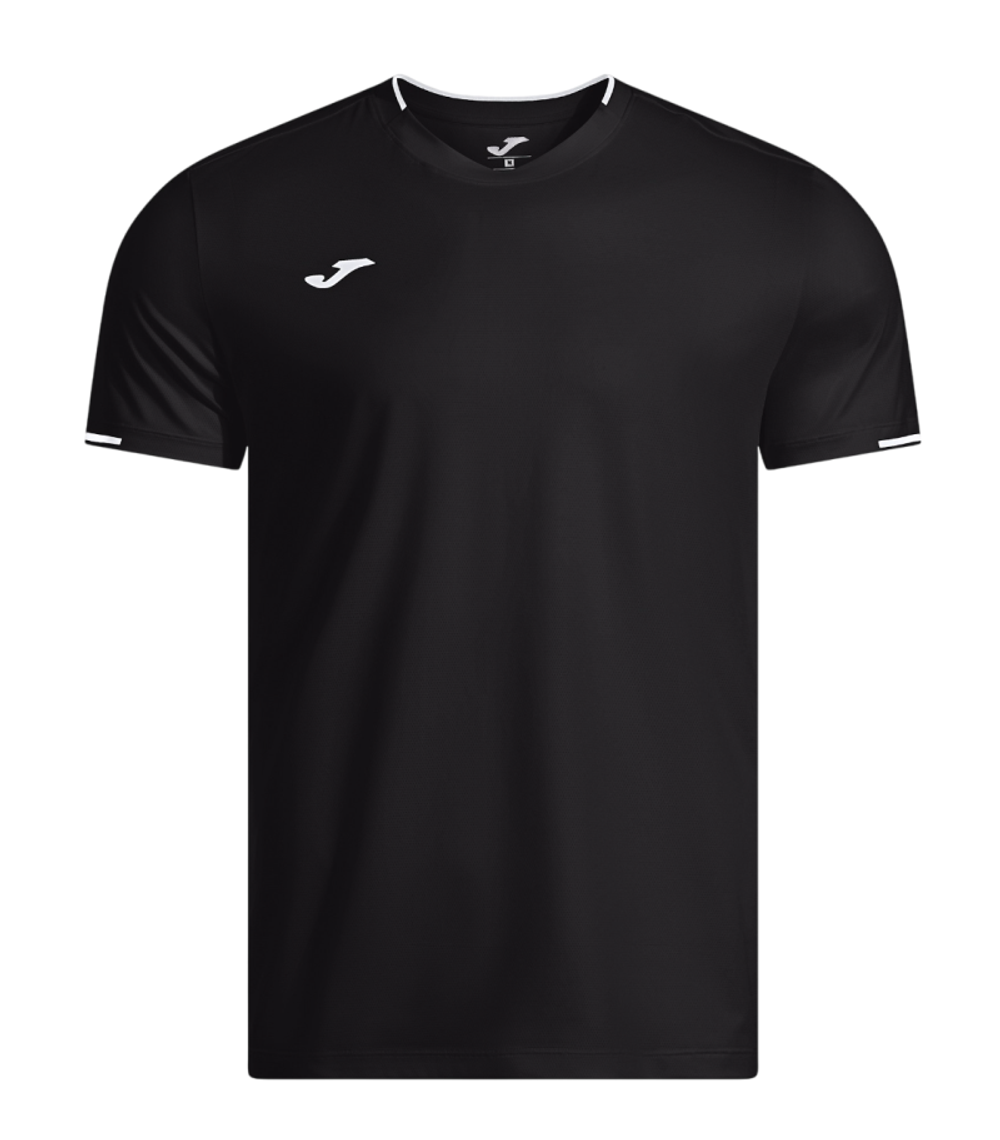 Мужская теннисная футболка Joma Torneo Short Sleeve - black