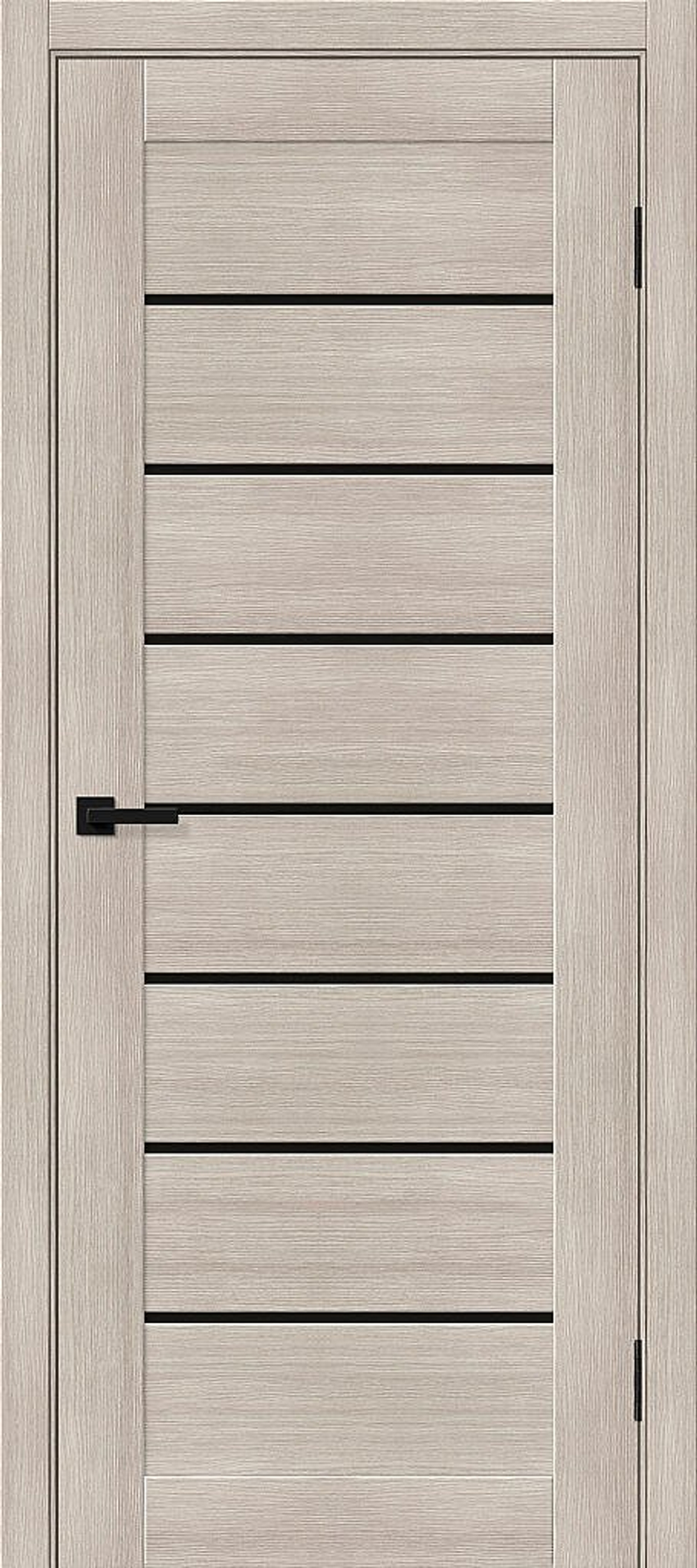 Браво-22 Cappuccino Melinga Black Shine 190*55
