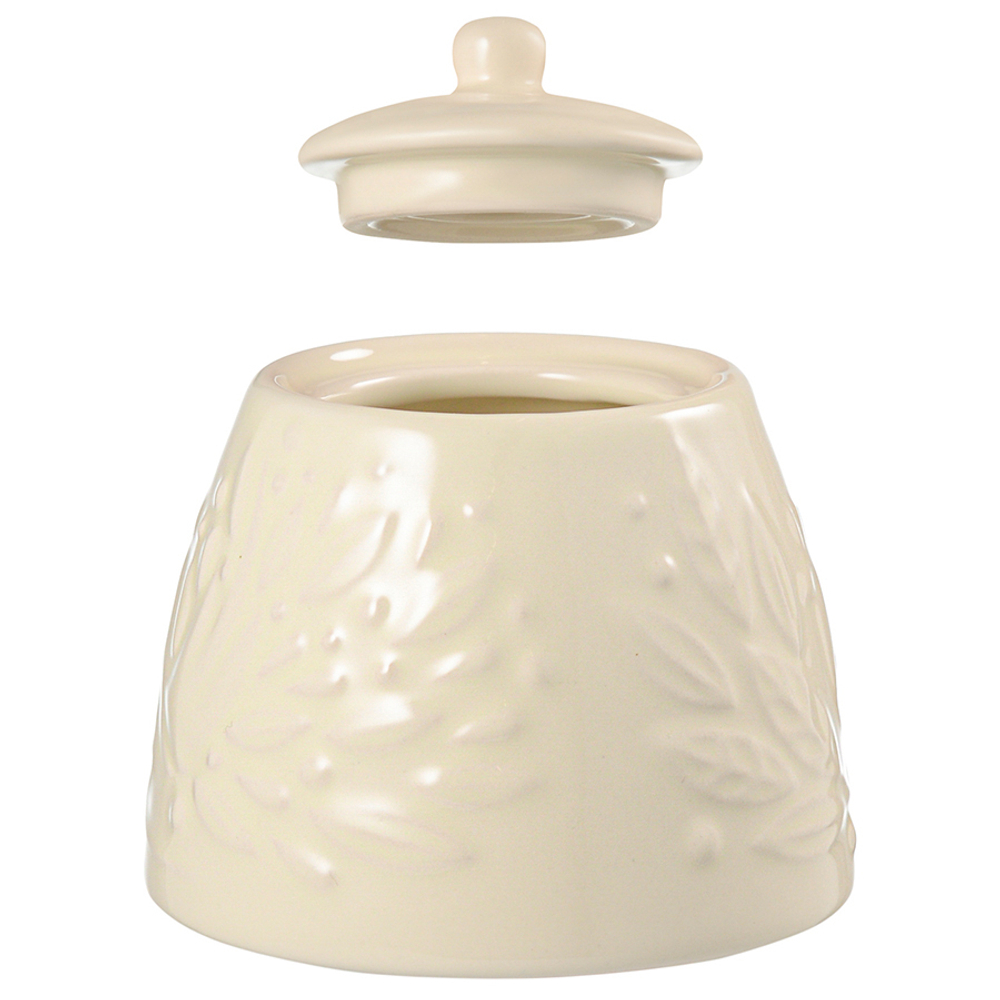 Сахарница birds of paradise, 400 мл, кремовая