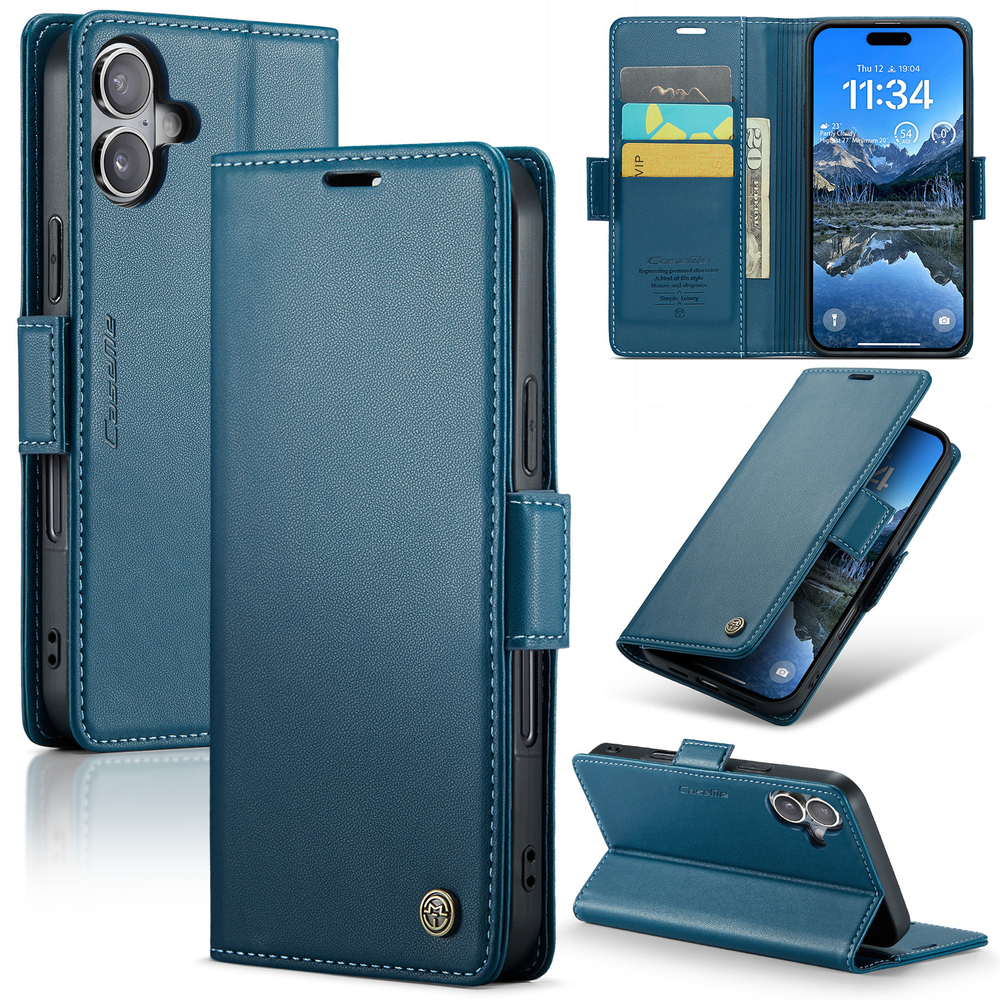 Чехол-книжка CaseMe Smooth iPhone 16