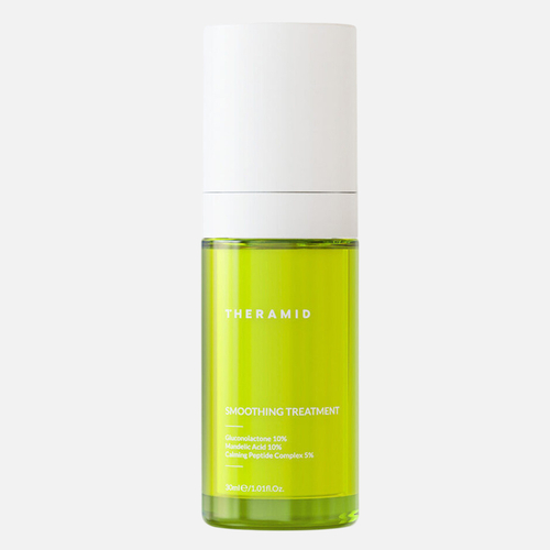 THERAMID Smoothing Treatment Разглаживающая сыворотка с миндальной кислотой и пептидами для ровного тона, 30 мл