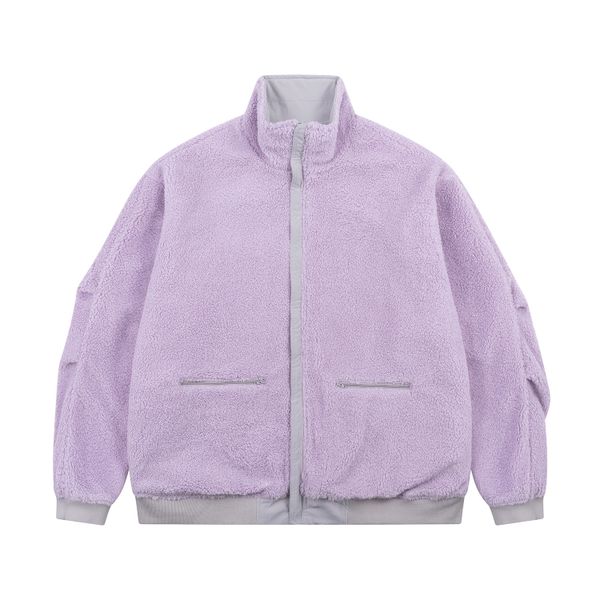 Куртка Ride Puff серый/фиолетовый - фото 2