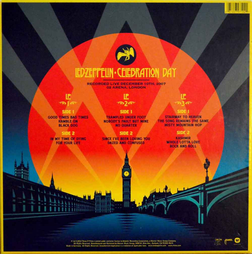Led Zeppelin / Celebration Day (3LP)