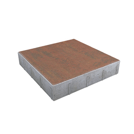 Тротуарная плитка КВАДРАТ 500х500 мм - Листопад гладкий Арабская ночь