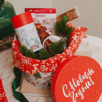 Подарок в тубусе " Сладкая жизнь "