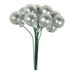 GAEM Набор из 12 шт, Изделие декоративное "Ягоды" (20мм), L9 W4 H15 см