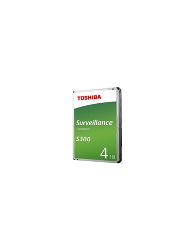 4TB Toshiba Surveillance S300 (HDWT840UZSVA) (SATA 6.0Gb/s, 5400 rpm, 256Mb buffer, 3.5" для видеонаблюдения)