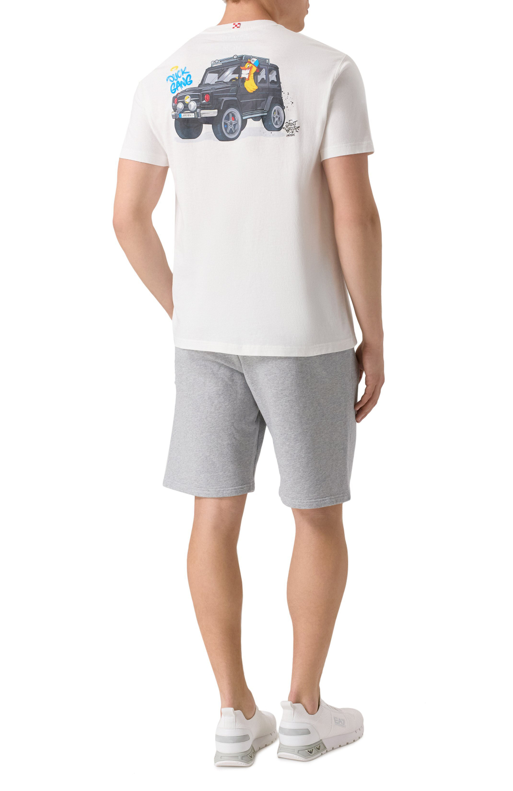 Футболка MC Saint Barth CPT Gang белый