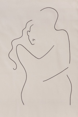 Постельное белье 2 спальное евро Luxberry Etude песочный Португалия фото