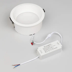 Светильник MS-DROP-BUILT-R158-30W Warm3000 (WH, 90 deg, 230V) (Arlight, IP54 Металл, 5 лет) 041464