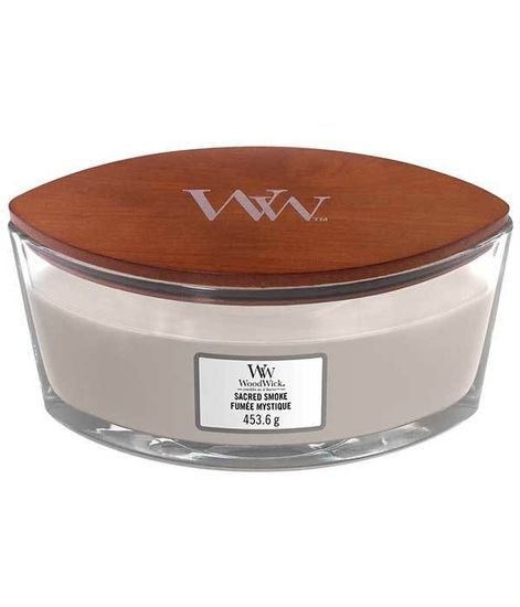 Магический дым, ароматическая свеча эллипс, WoodWick