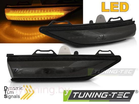 Повторители поворота FORD FIESTA MK7 17- SEQ LED SMOKE