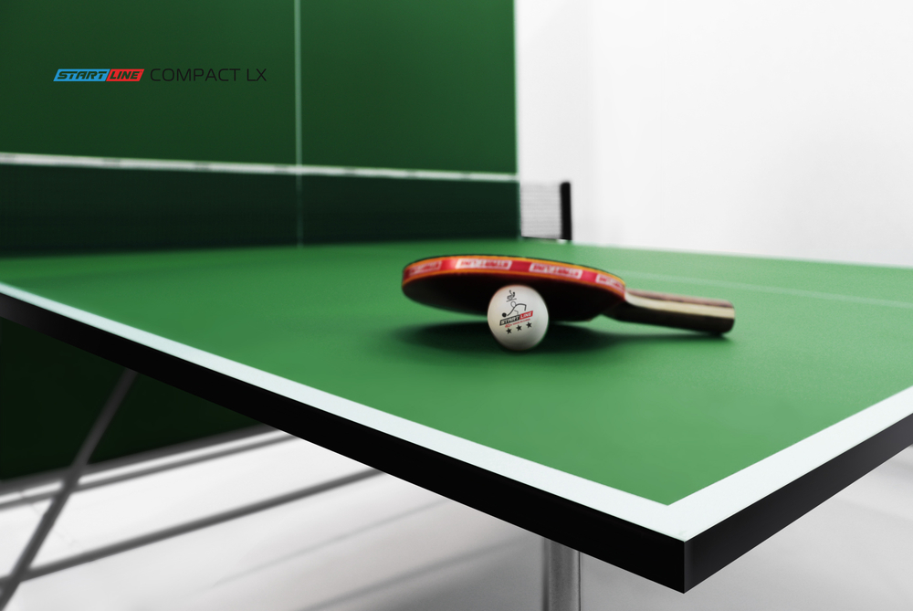 Стол теннисный Compact LX Зелёный NEW