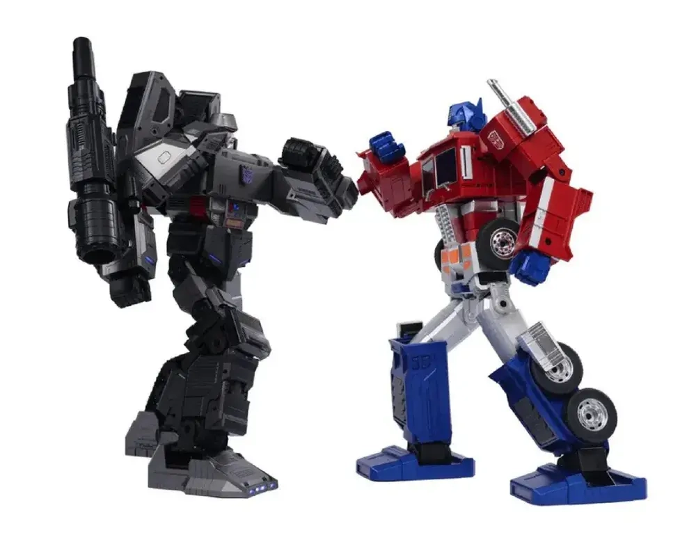 Трансформирующийся программируемый робот с голосовым управлением Robosen Hasbro Megatron Flagman (English version)