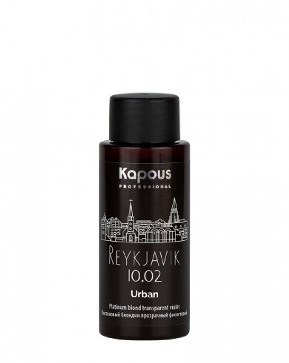 Kapous Professional  Краситель для волос, полуперманентный, жидкий Urban, 10.02, 60мл
