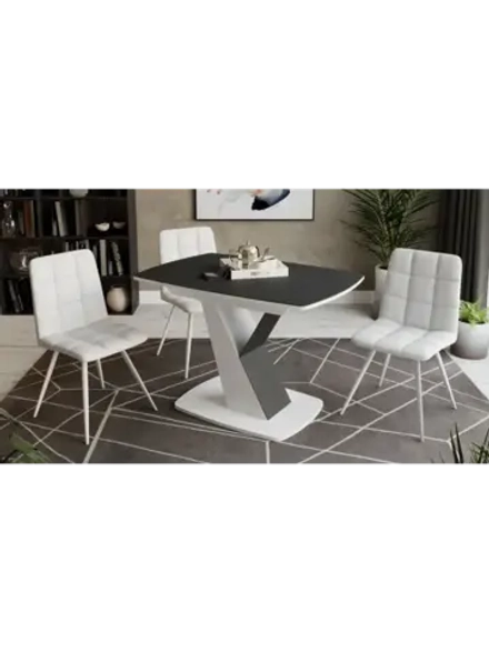 Стол кухонный обеденный раздвижной 110х75х75 см