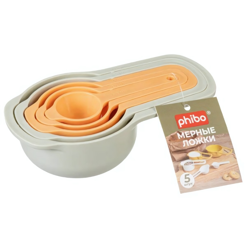 Набор мерных ложек 5шт (микс 2)