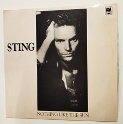 Винтажная виниловая пластинка LP Sting Nothing Like The Sun (Индия 1987)
