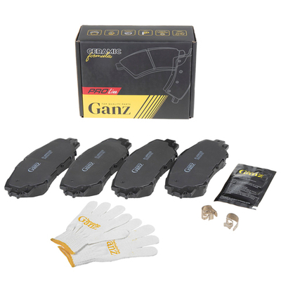 Колодки передние PRO-Line Ceramic TOYOTA COROLLA 06- / Auris 1.4-1.6 07- GANZ GIJ09033C