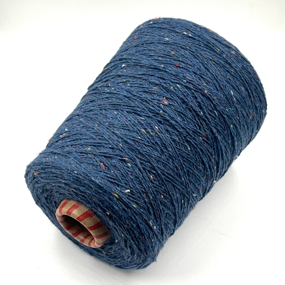 Silver твид меринос 70%, шелк 30%, 400м в 100г, сапфир