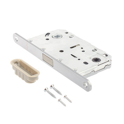 Замок с магнитной защелкой CODE DECO 5300-MC-WC-CRS ЦЕНТР МАГН под завертку сатинир. хром