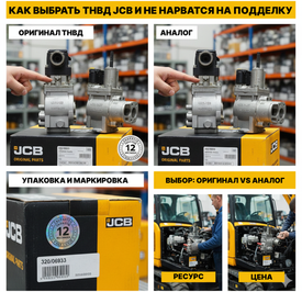 Как выбрать ТНВД JCB (320/06933, 320/06951) и не нарваться на подделку