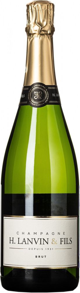 Шампанское Champagne H. Lanvin &amp; Fils, Brut, 0,75