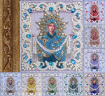 Принт-ЖС10 Ткань с нанесенной авторской схемой Покров Пресвятой Богородицы