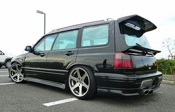 Спойлер под стекло для Subaru Forester SF 1997-2002