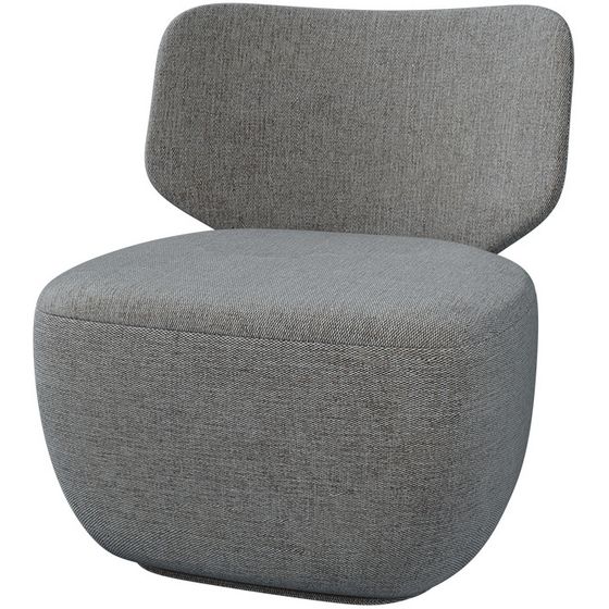 Кресло Ellipse E5.2 (серый, рогожка)