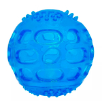 Игрушка Мяч-пищалка"Squeaky Ball"диаметр 6,3 см,голубой для собак M-PETS