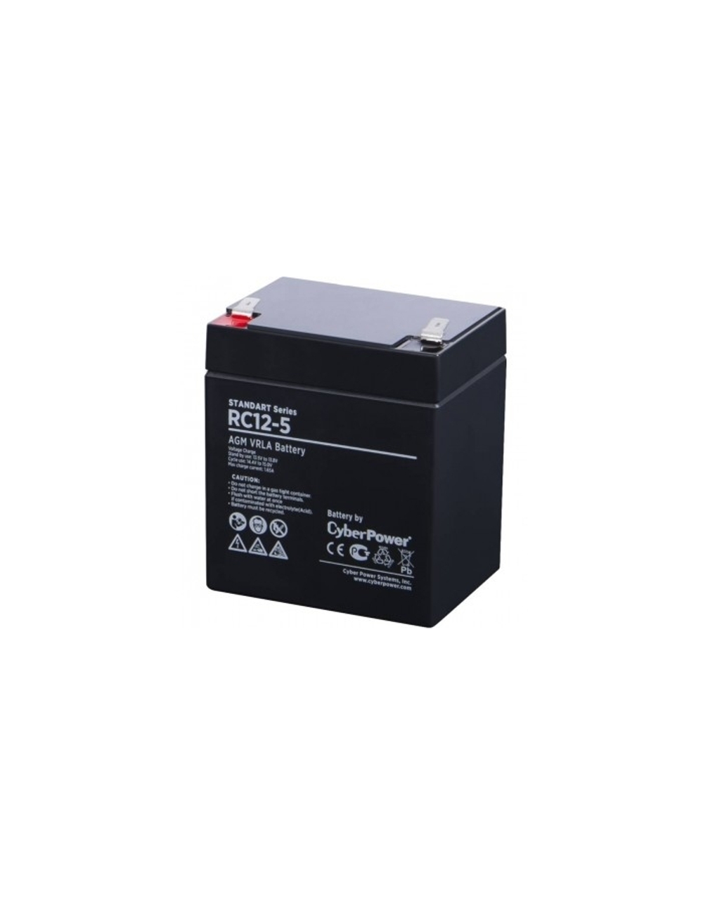 CyberPower Аккумуляторная батарея RC 12-5 12V/5Ah