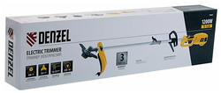 Триммер эл. DENZEL ТЕ-1220 1200Вт,380мм,катушка+диск (96642)