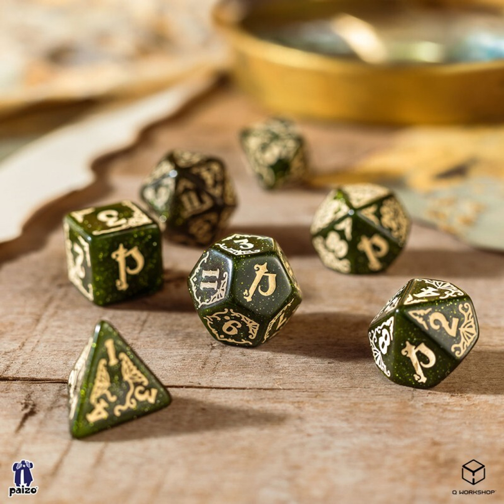 Набор кубиков Q WORKSHOP Pathfinder Dice Set: Arcadia