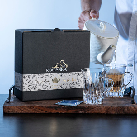 Чайный подарочный набор Rogaska Crown Jewel