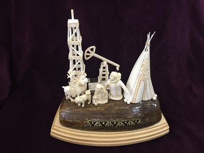 Северное хозяйство, скульптурная композиция, сувенир