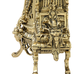 Bello De Bronze Часы каминные "Пинья" бронзовые