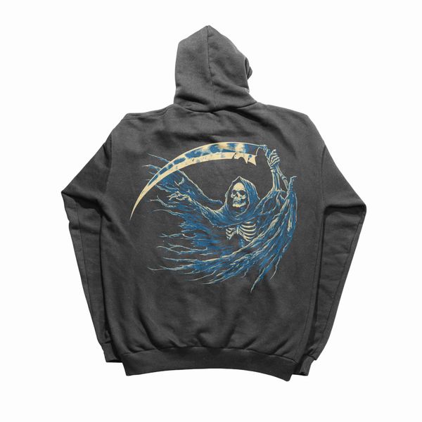 Худи Рипер темно-серый - фото 2