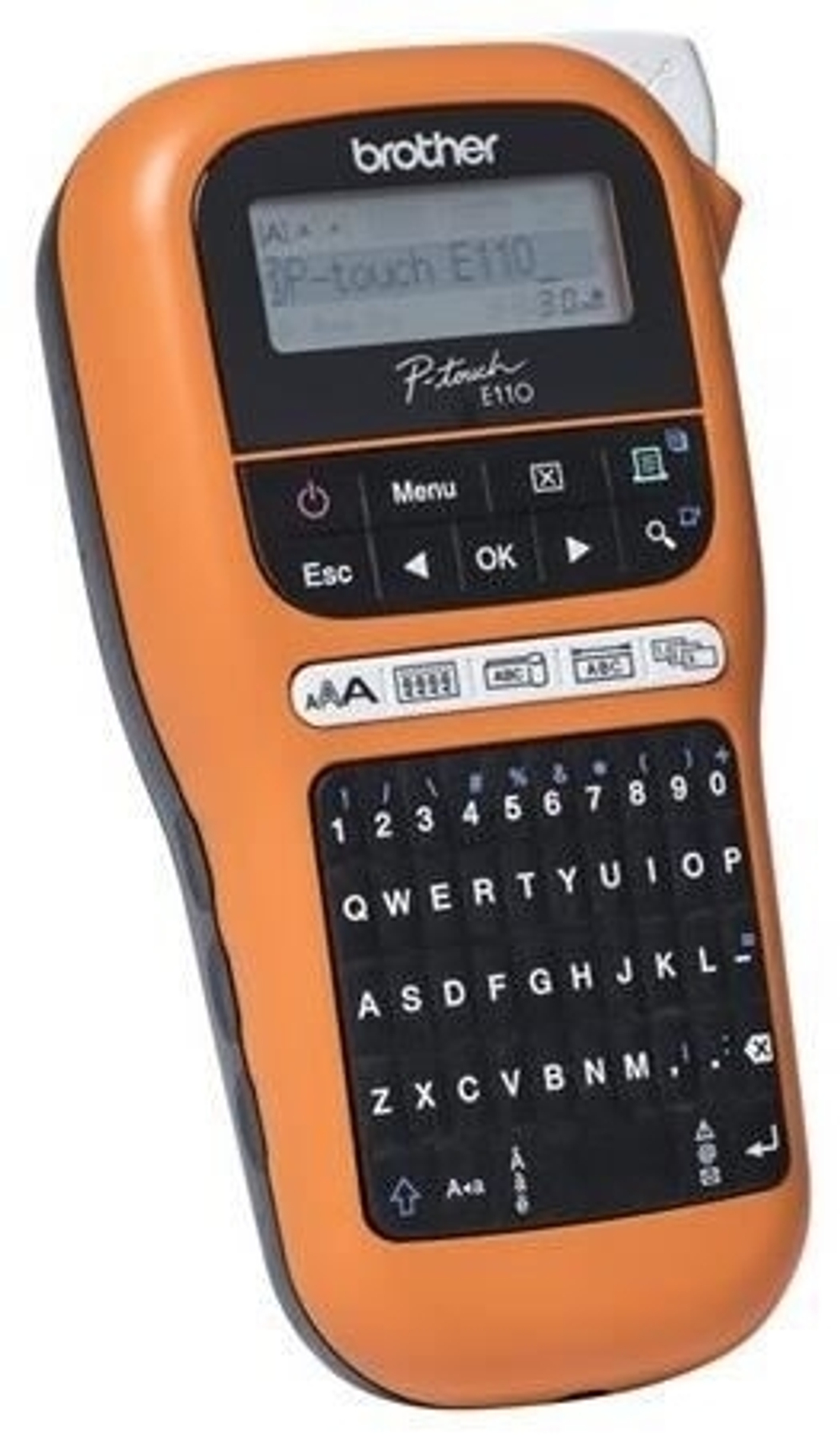 Принтер для печати наклеек Brother PTE-110VP+10 дополнительных кассет с лентой
