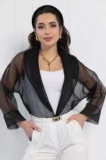 Жакет Случайная встреча (черный) Б13002-7М LT Collection