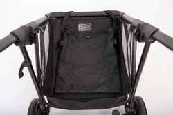 Прогулочная коляска Peppy Amici с автокреслом First Black Black рама Black