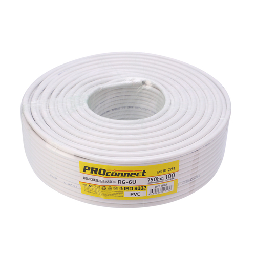 кабель антен Proconnect RG-6U 100м
