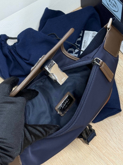 Поясная-нагрудная сумка Prada