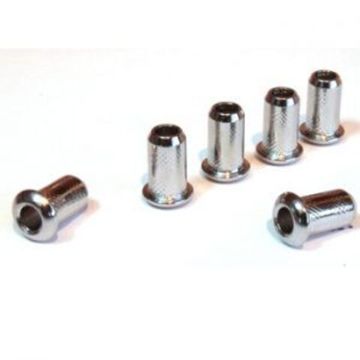 Втулка для крепления струн сквозь корпус, хром, 10 шт Paxphil HS014-CR