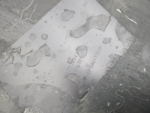 Бампер задний левая часть BMW X5 E70 (2006-2010)