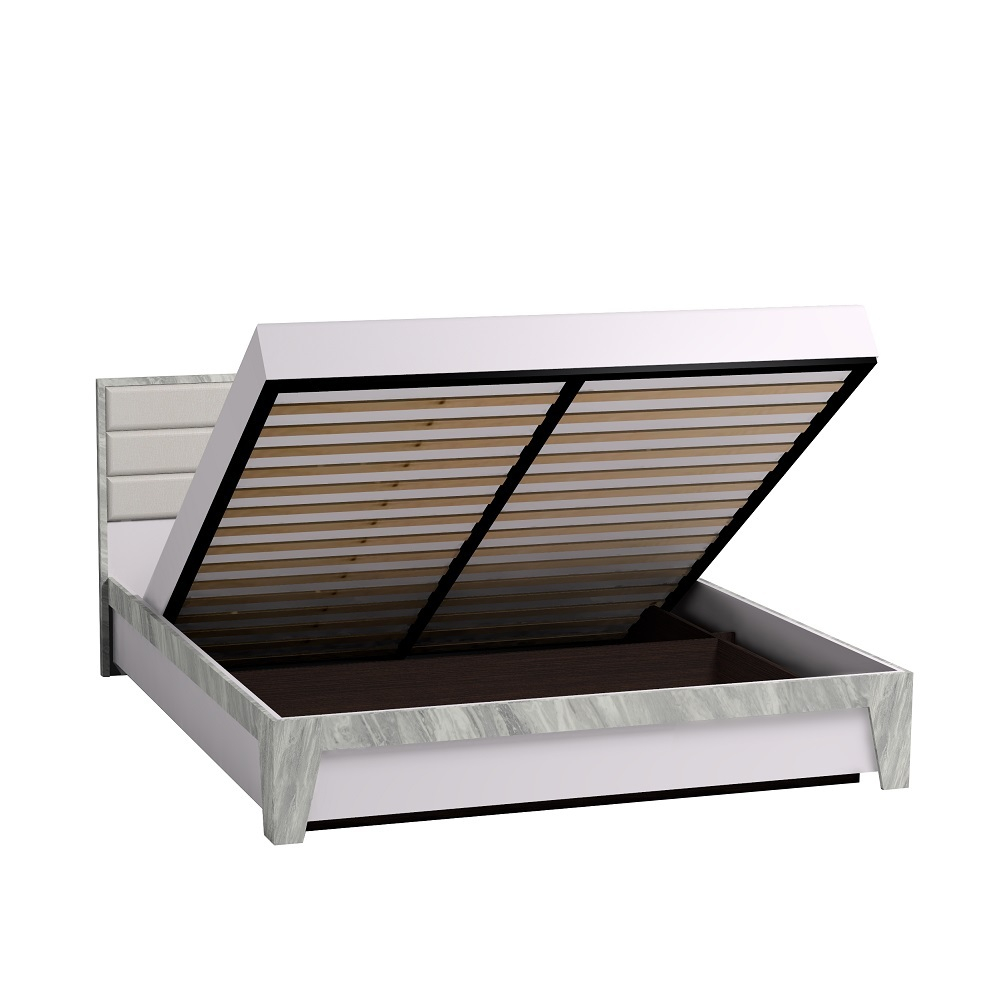 Кровать с подъемным механизмом Айрис 306 Люкс 180х200, статуарио