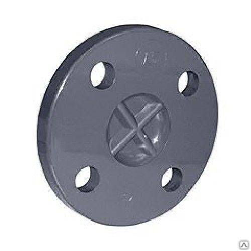 Фланец глухой ПВХ (НПВХ) (Ру10), Китай