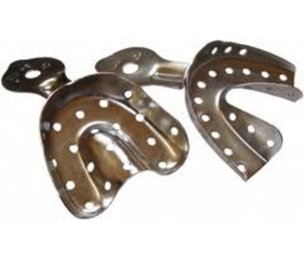 Ложка для снятия слепков металл для верхней челюсти ММИЗ 1,2,3