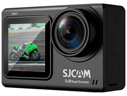 Экшн-камера SJCAM SJ8 DUAL-SCREEN, 12МП, 1200 мА·ч, черный