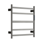 Полотенцесушитель электрический RAGLO R350.01.09 настенный сенсорный с терморегулятором, графит